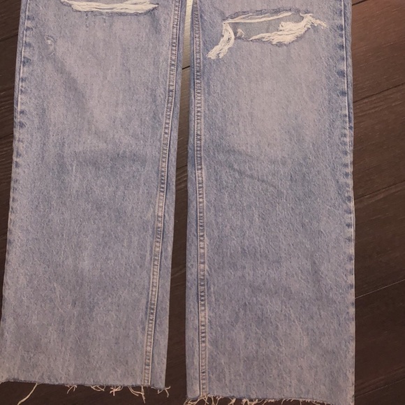 Zara wide leg jeans - high waisted - Picture 4 of 4